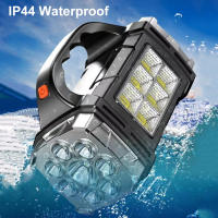 Linterna De Buzón Doble Cabeza LED Recargable USB 10000mAh Alta Potencia Para Pesca Camping Patrol Emergencia Trabajo - details 20