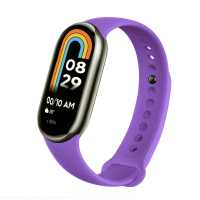 Ociodual Correa de Recambio para Xiaomi Mi Band 9 y Mi Band 8, de color Lavanda, Enganche Métalico, Flexible Sport - details 1