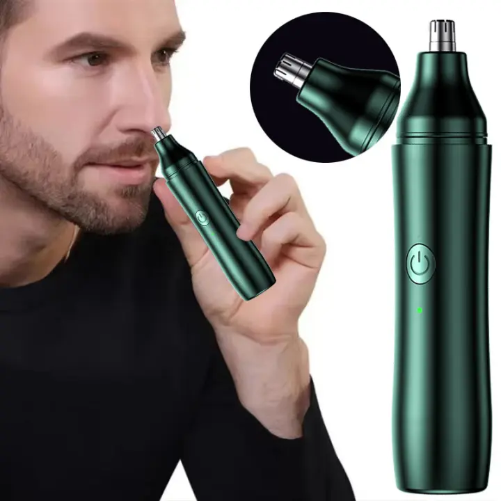 Tijeras para Vello nasal para hombre, Tijeras Eléctricas para Vello nasal, Tijeras portátiles para Vello nasal - 1