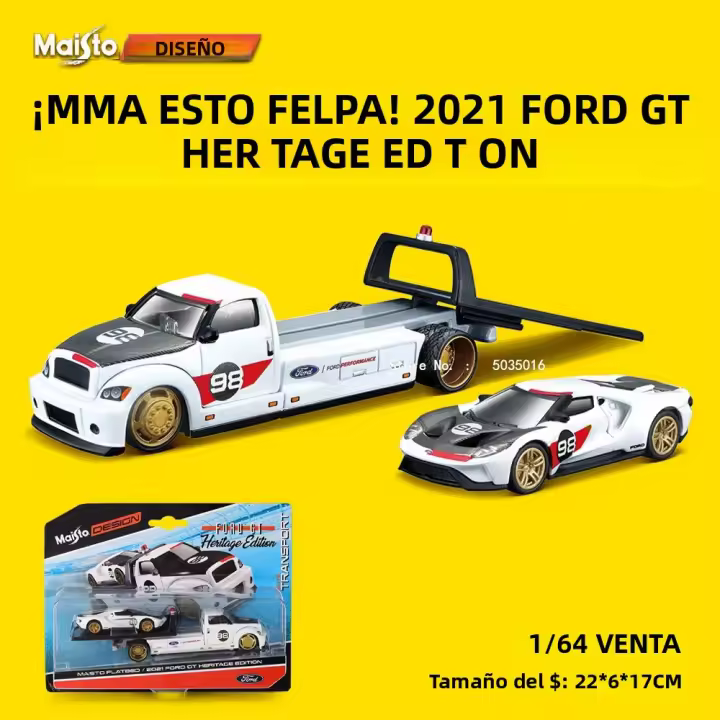 Maisto 1:64 COE 1929 Ford Model a Elite Transport Die-Cast Modelo De Coche De Precisión Colección Regalo Para Jóvenes Y Adultos - 1