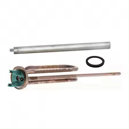 KIT REPARACIÓN TERMO ELECTRICO RESISTENCIA CURVA 2000W  + ANODO MAGNESIO + JUNTA GOMA - 1