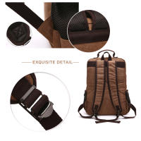 Mochila De Lona Para Hombres MARKROYAL Bolso De Hombro Para Estudiantes Con Capacidad Para Portátil De 15 Pulgadas Bolsa Escolar Casual Para Adolescentes - details 12