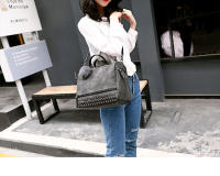 Bolso De Hombro Para Mujer Estilo Europeo Y Americano Retro De Verano Y Primavera Moda Nueva Con Hebilla Bolso De Mano De Moda - details 1