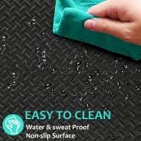 12pcs Alfombra De Esponja Antideslizante Y Impermeable Para Bebés Alfombra De Patches Cuadradas Lavable Con Manos Para Habitación De Niños - details 3