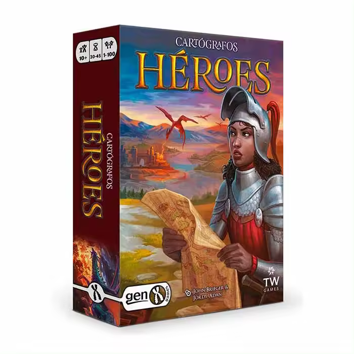Cartógrafos: Héroes, editado por Gen X Games - 1