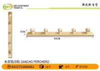 Ganchos de madera para colgar la ropa, perchas para colgar, para almacenar la ropa, con varias medidas disponibles. - details 1