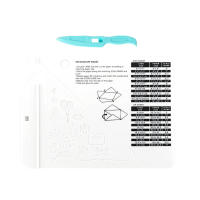 Tablero De Marcado Multifuncional Con Papel De Red De Medición Hacer Cartas Y Envolventes Máquina De Corte De Papel Para Scrapbooking DIY - details 7