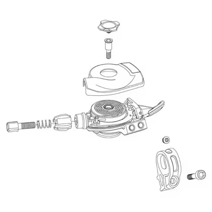 Sram Kit De Abrazadera Xx1/x01 Eagle Trigger Shift Lever - 1