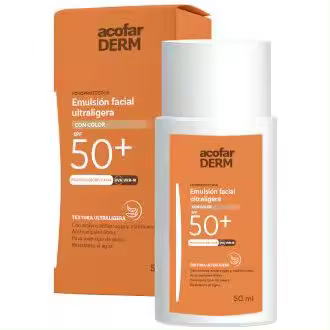 Acofarderm Fluida Facial Con Color Spf50+ 50Ml - 1