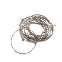 50pcs/Lote Aretes De Anillo Grande En Acero Inoxidable Dorado Para DIY Colgantes De Aretes Y Joyería Hechas a Medida Suministros De Encuentros - details 4