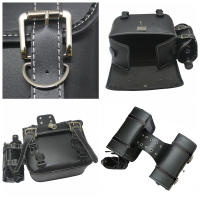 Bolsa De Sillín Para Motocicleta De Gran Capacidad Almacenamiento Para Herramientas Harley Sportster XL 883 1200 Honda Yamaha Suzuki Resistentes Al Clima - details 8
