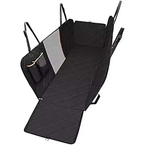 Cubierta Asiento Universal Ipermeable Antideslizante para Mascotas, Funda Coche para Mayoría de los Coches Funda para Mascotas Coche Protector para Mascotas para Asiento de Coche Funda para Maletero de Coche Universal para Perros - 1