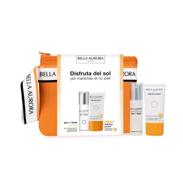 BELLA AURORA BIO 10 Forte M-lasma Cuidado Despigmentante 30 ml + UVA Plus Protect de REGALO ✅ Entrega 24/72h - 1