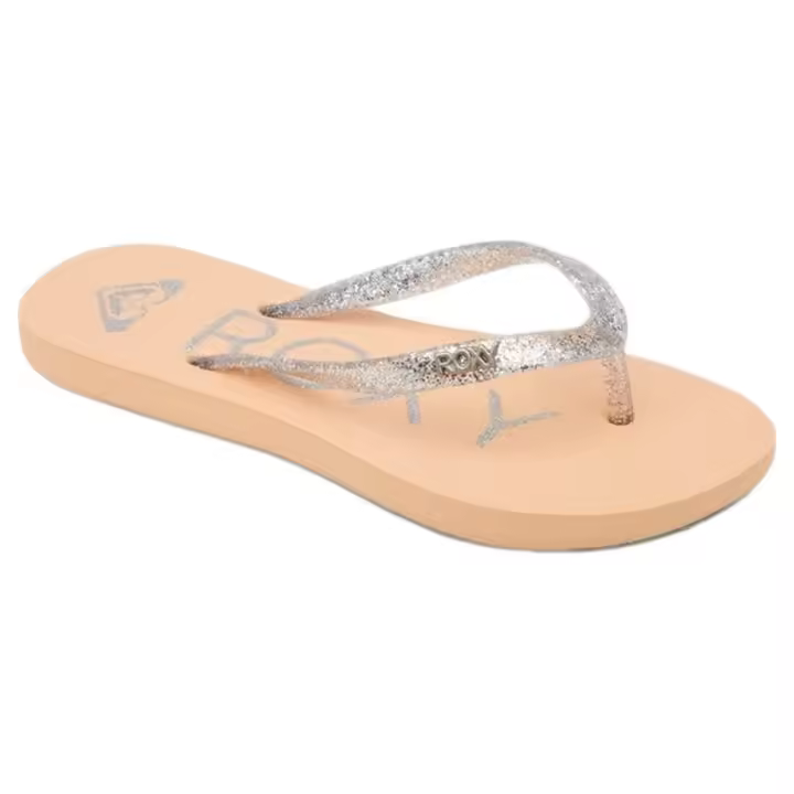Roxy Viva Sparkle Flip Flops - 1