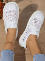 Sandalias De Mujer Verano 2024 Lujo Diseñador Zapatos De Cuero Transpirables Plataforma Casual Sandalias Para Damas - details 2