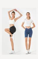Shorts vaqueros de Mujer Push up Cruzada cinturón con bolsos y stretch - details 3