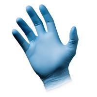 Guantes de Nitrilo desechables, color Azul, sin polvo, (MARCA:Pura Comfort) - details 1
