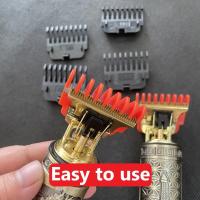 Recorte Profesional Eléctrico Para Cabello Con Cabeza De Repuesto Metálica Herramienta Para Cortaúñas Accesorio T9 - details 2