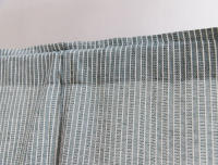 Cortina De Puerta De Estilo Japonés En Algodón Y Lino Sin Perforaciones Cortina Coreana Para Hogar Con Diseño Estripado - details 28