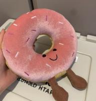 Muñeco De Peluche Jelly Cat Donut Rosa De 20 Cm Juguete Interactivo Para Perros Y Gatos Decoración De Hogar Dulce Regalo Para Mascotas - details 4