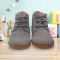 Ohmytoe Botas Serraje Primeros Pasos Niño 6160 PIEL LUXE PLOMO GRIS Respetuoso  calzado niños Winter ROYALE CORDONETS - details 3