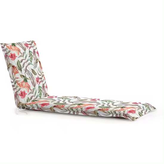 BL BELUM - Cojín  Tumbona - Medidas Producto: Asiento sin volante: Grosor: 7 cm / Ancho: 53 cm / Largo: 1’15 m Respaldo sin volante: Grosor: 7 cm / Ancho: 53 cm / Largo 61 cm - Modelo: 0120-386 - 1