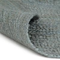vidaXL Alfombra de yute tejida a mano redonda 120 cm Color Gris,  Gris oscuro,  Verde oliva y mas Alfombras de área  Alfombra de Piso para Sala de Estar Dormitorio Habitación Salón - details 0