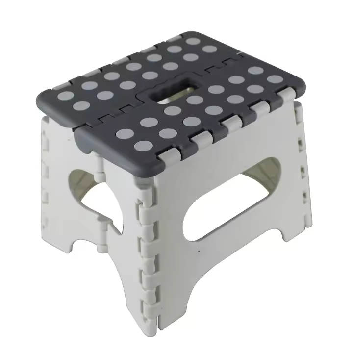 Mini Taburete Plegable Multiusos,Escalón con Mango, hasta 120 kg, para Cocina, baño, jardín 21x17x18cm. - 1