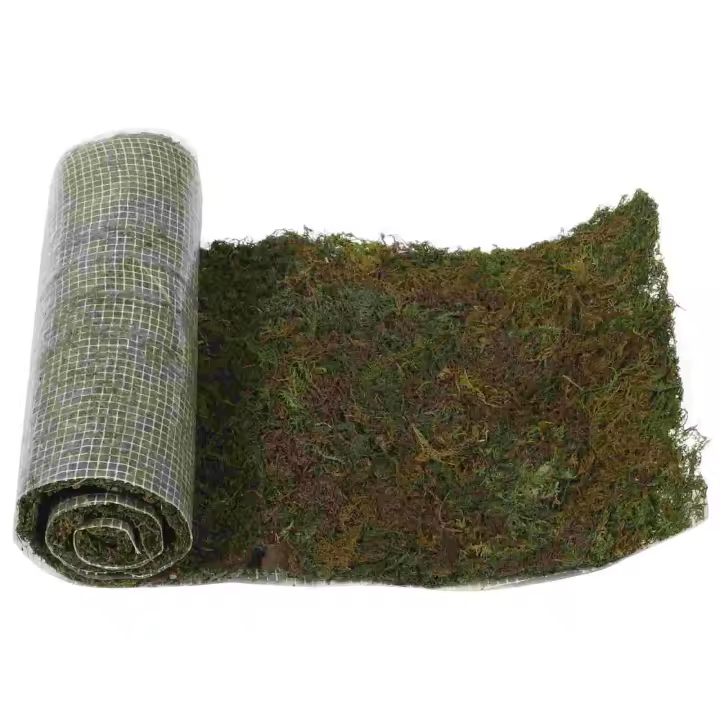 Carpetilla De Pradera Artificial De Moss Simulada Para Jardín Miniatura Accesorio De Micro Paisaje Material De Algodón Estilo Bonsái - 1