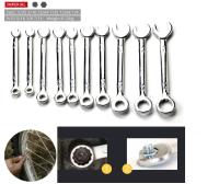 Juego De Llaves De Manivela Mini 4-11mm 10 Piezas Herramienta De Mano Portátil Antigas Explosion-proof Tipo Inglés/Métrico - details 2