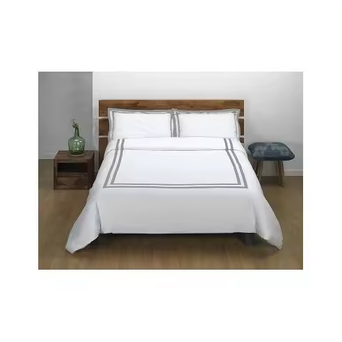 Dhestia Home Funda Nórdica Cenefa Gris de Dhestia - 1