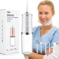 Irrigador Oral Recargable Portátil Flosser De Agua Para Dientes 3 Modelos 4 Boquillas De Jeta De Agua Para Limpieza Dental - details 0
