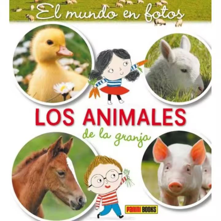 Libro LOS ANIMALES DE LA GRANJA. Editorial PANINI FONDO Año 2019 Autor AA.VV. ISBN 9788491677703 - 1