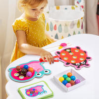 Juguete Educativo Montessori De Clip De Bolas Para Niños Juego De Concentración Y Lógica Clasificación De Colores Entrenamiento De Motricidad Finas Edad Recomendada 3-12 Años - details 1