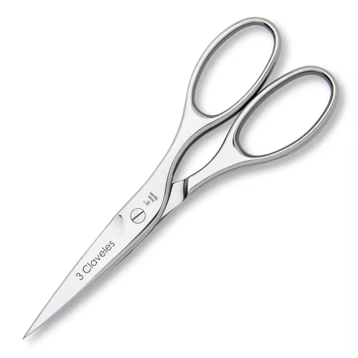 3 Claveles Grand Cuisine Tijeras de Cocina Profesionales 8" 20cm Acero Forjado en Caliente - 1