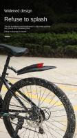 Par De Faros Traseros Y Guardabarros Universales Para Bicicleta De Montaña Y Carretera Protección De Barro Para Ruedas Y Cola MTB Ciclismo - details 5