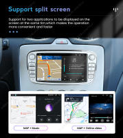 Radio GPS Navegación Android 13 WIFI Para Ford Focus 2 S-Max Mondeo Mk4 9 Galaxy C-Max Kuga 3 Stereo Auto 2 Din Con Carplay - details 18