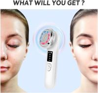 Terapia de luz roja para arrugas faciales y cervicales, palos faciales antienvejecimiento, moldes fríos y herramientas de limpieza térmica y profunda para el cuidado de la piel - details 1