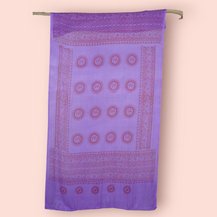 Ethnikulture Pareo Om étnico indio, Pareo para mujer para verano y playa, Pareo, pañuelo o foulard, Pareo de verano para mujer, combinar con bikinis y bañadores