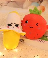Muñeco De Peluche Creativo Con Inducción De Fruta Banana Juguete Musical Rítmico Interactivo Para Padres E Hijos Cultiva La Capacidad De Percepción Musical - details 7
