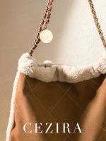Bolso De Hombro Para Mujer Invierno Moda Casual Grande Cuadros Falso Piel Suave Cadena De Hilo Decorativa Bolsa De Mano Viaje Trabajo - details 3