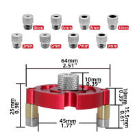 Kit De Guía Para Taladro De Agujeros Verticales Juego De Herramientas De Aleación De Aluminio Self-Centering Para Trabajos De Madera - details 2