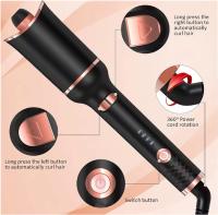 Rizador de Pelo Negro - Con Conductores de Calor de Cerámica de 31mm o Más, Ajuste de Temperatura en 4 Velocidades, Calentamiento Rápido, Cableado (220V, 35W) - Ideal para Cabello Largo - details 2