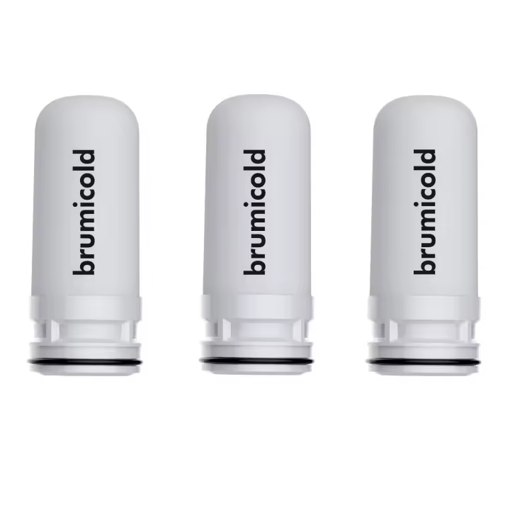 Brumicold BEC-8351: Pack 3 Recambios para Filtro Purificador de Agua Ecológico - 1