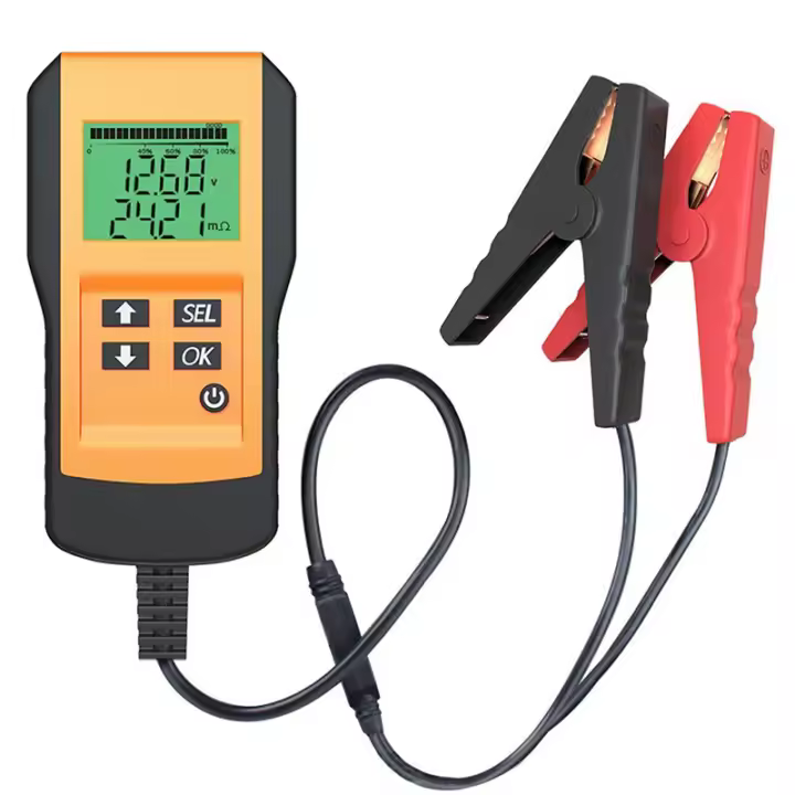 Prueba De Batería 12V Detector De Voltaje Y CCA Para Camión Motocicleta E-Bike Instrumento De Prueba De Resistencia Interna AE300 Herramienta De Escáner - 1