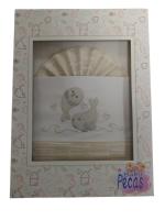 Minicuna🍼✨ Juegos de Sábanas 100% Algodón para Minicuna-Modelo Foca- Fondo Blanco– Suavidad y Confort para tu Bebé  Mommata✨🛏️ - details 1