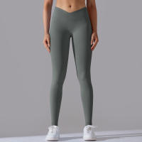 Leggings De Yoga Para Mujer Cintura Alta Levantamiento De Caderas Gimnasio Sin Costuras Pantalones De Deporte Fitness Running - details 81