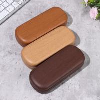 Caja De Gafas Impermeable Con Diseño De Madera Para Hombres Y Mujeres Protector De Lentes Portátil Para Lentes De Lectura Y Sol - details 6