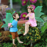 2PC Decoración De Jardín Única Para Día De San Valentín - Fae De Flor Símbolo De Amor Dulce - Adorno Exclusivo Para Exterior - details 9