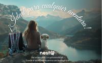nestQ Mochila Transportin Mascotas para Perros Y Gatos Pequeños y Medianos, Maximo 5kg, Gatos Grandes, Plegable Y Resistente, Ideal para Viajes, Paseos Y Aventuras - details 0